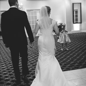 Trumpet/mermaid style wedding dress